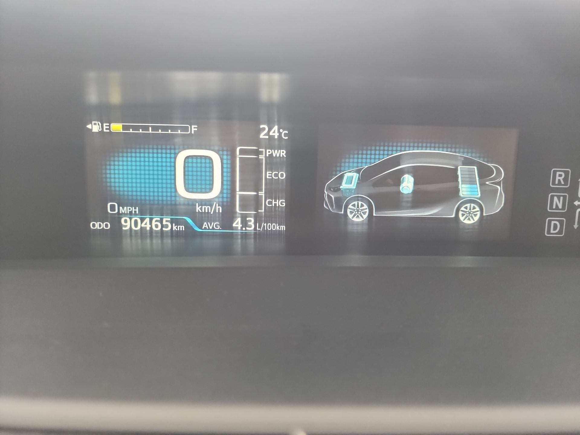 2020 Toyota PRIUS BASE